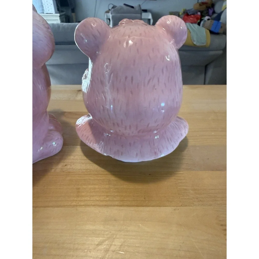 Vintage 2004 American Greetings Care Bears Cheer Bear Ceramic Cookie Jar